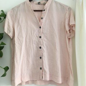 Blush Linen Tunic